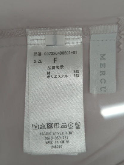 オーガビッツボリュームラッフルコンパクトブラウス