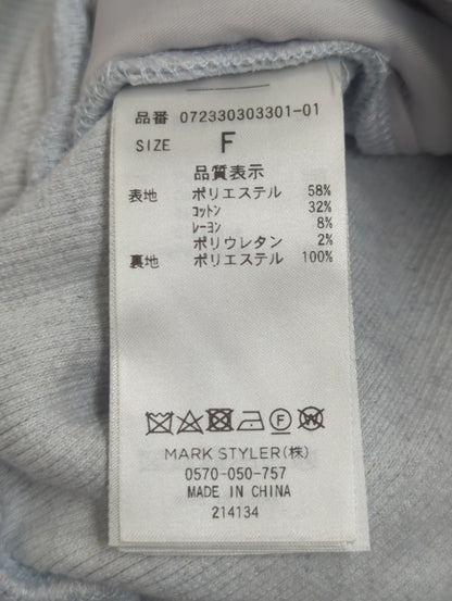 バックZIPテレコロンパース