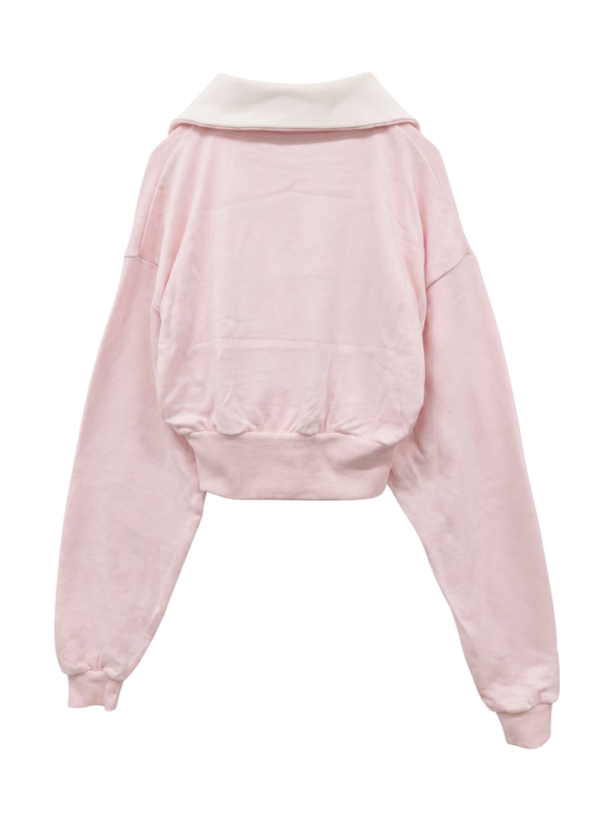 PSYCHEDハーフZIP Shortスウェットトップス