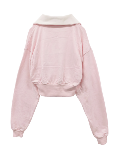 PSYCHEDハーフZIP Shortスウェットトップス