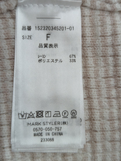 ツイード調ミニワンピース