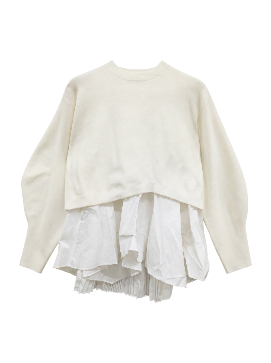 BACK PLEATS LAYERED KT