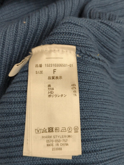 レースニッティングワンピース