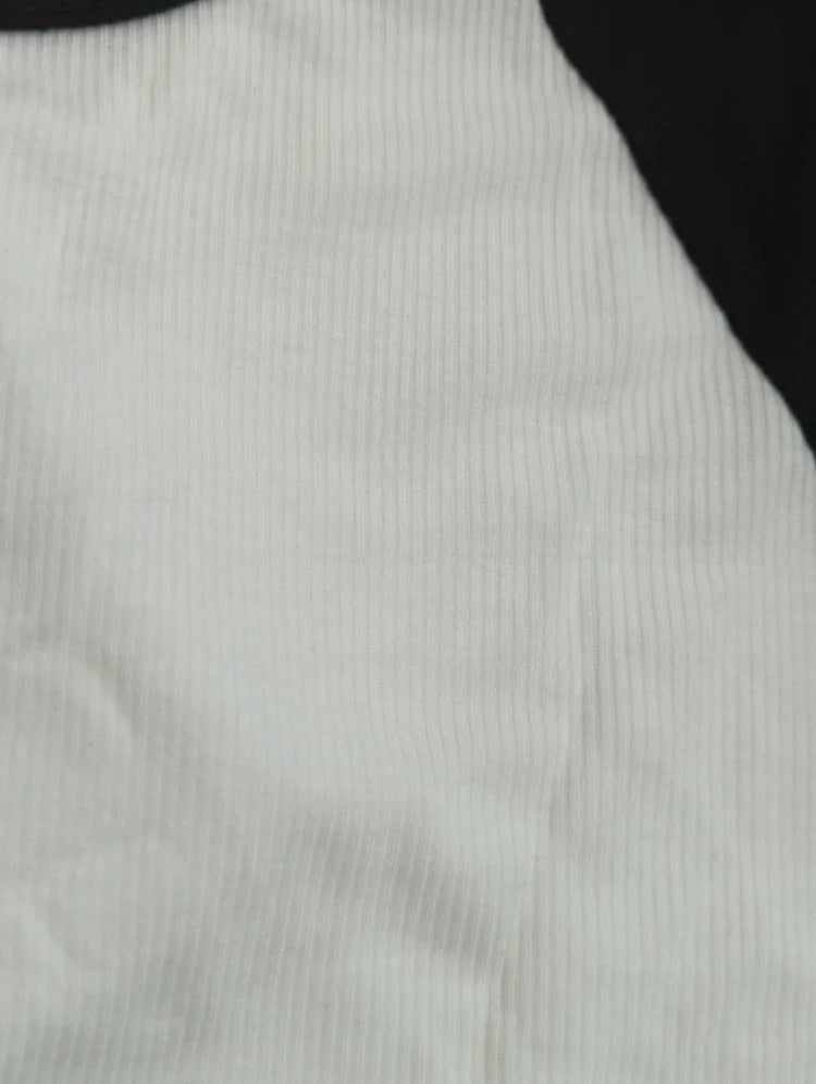 テレコラグランショートTシャツ
