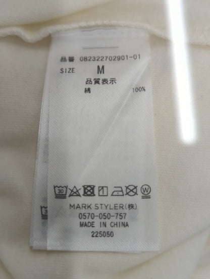 ラインストーンロゴフィット Tシャツ