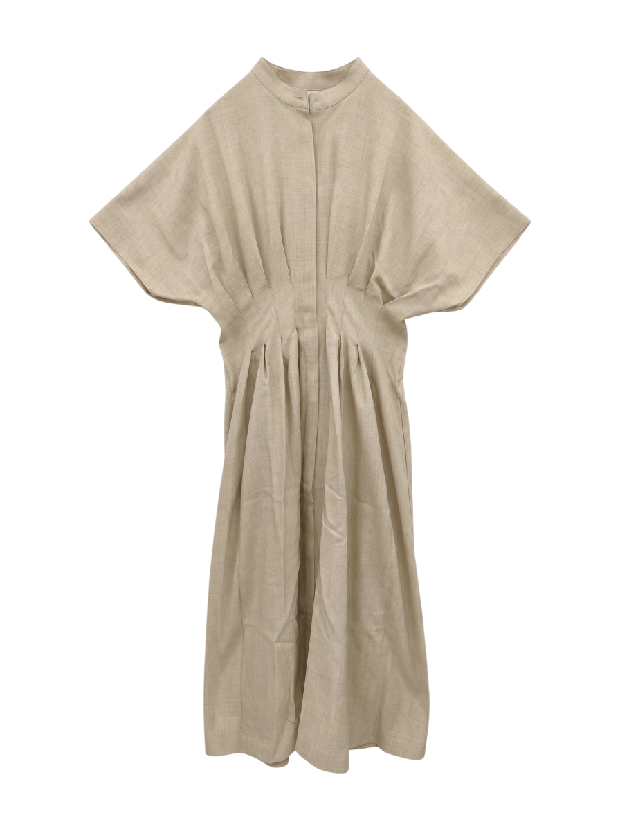 MURUA_ウエストタックワンピース