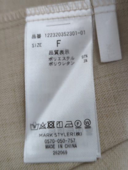 MURUA_ウエストタックワンピース