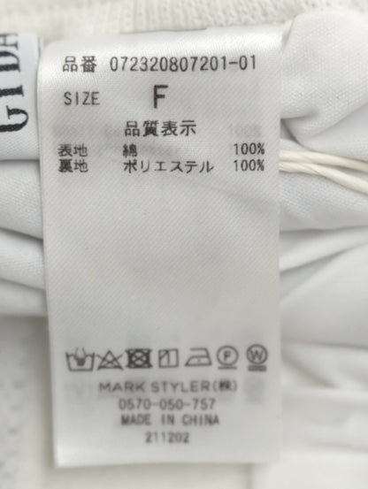GG PATTERNニット スカートライクショートパンツ