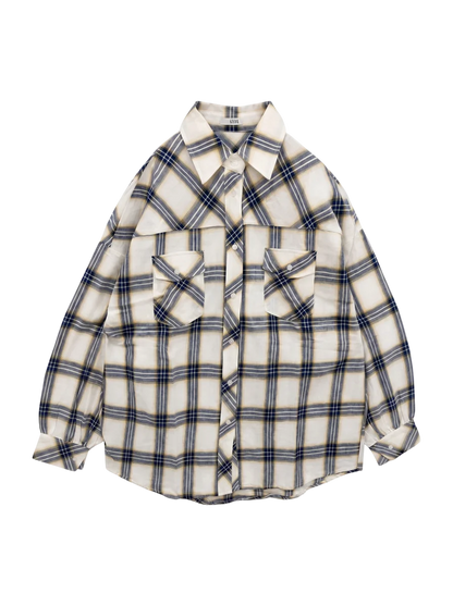 original check BIG シャツ