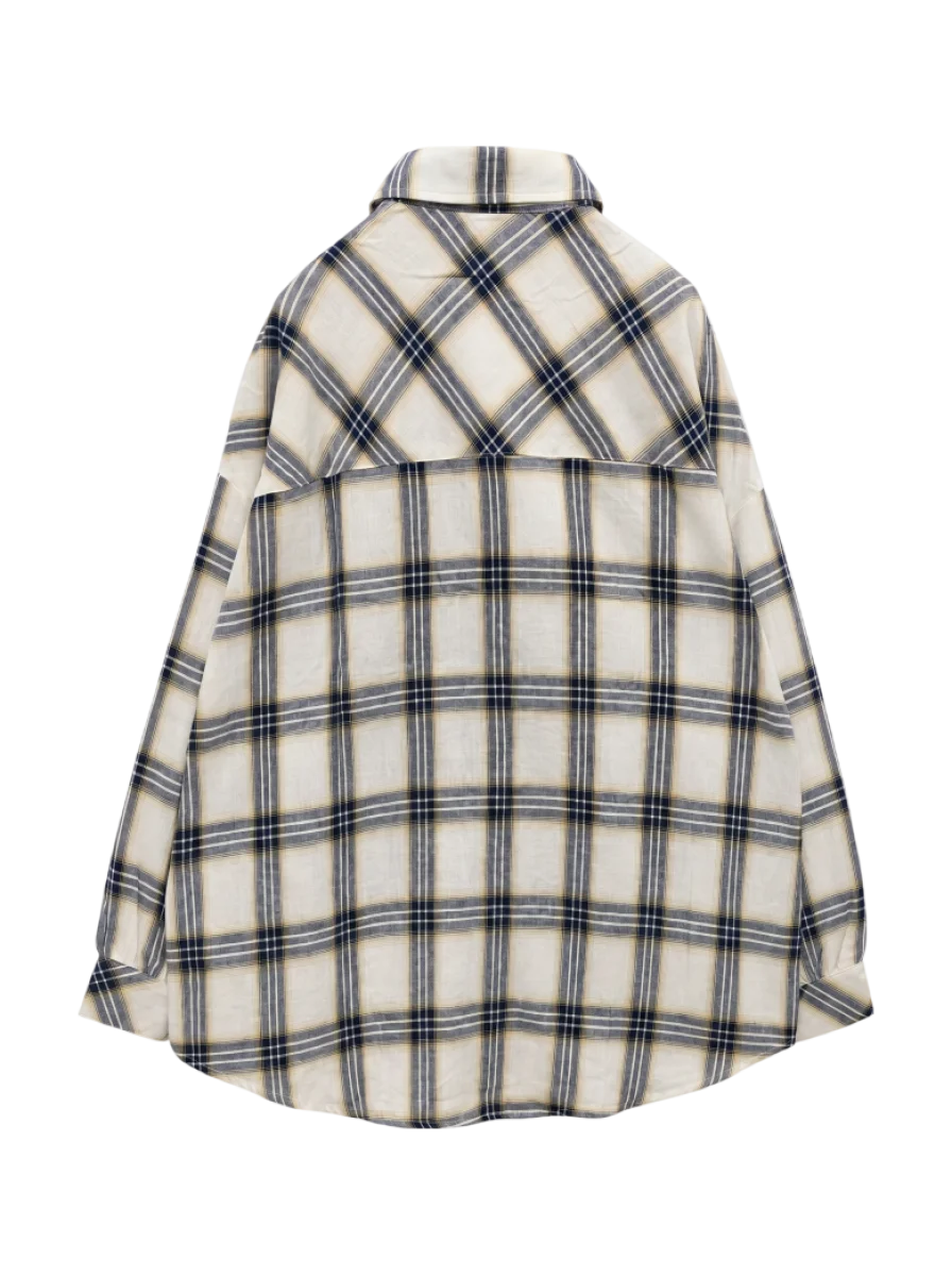 original check BIG シャツ