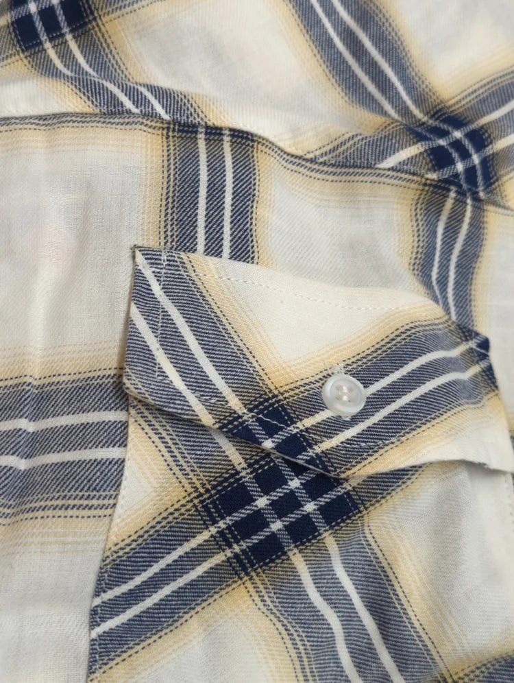 original check BIG シャツ