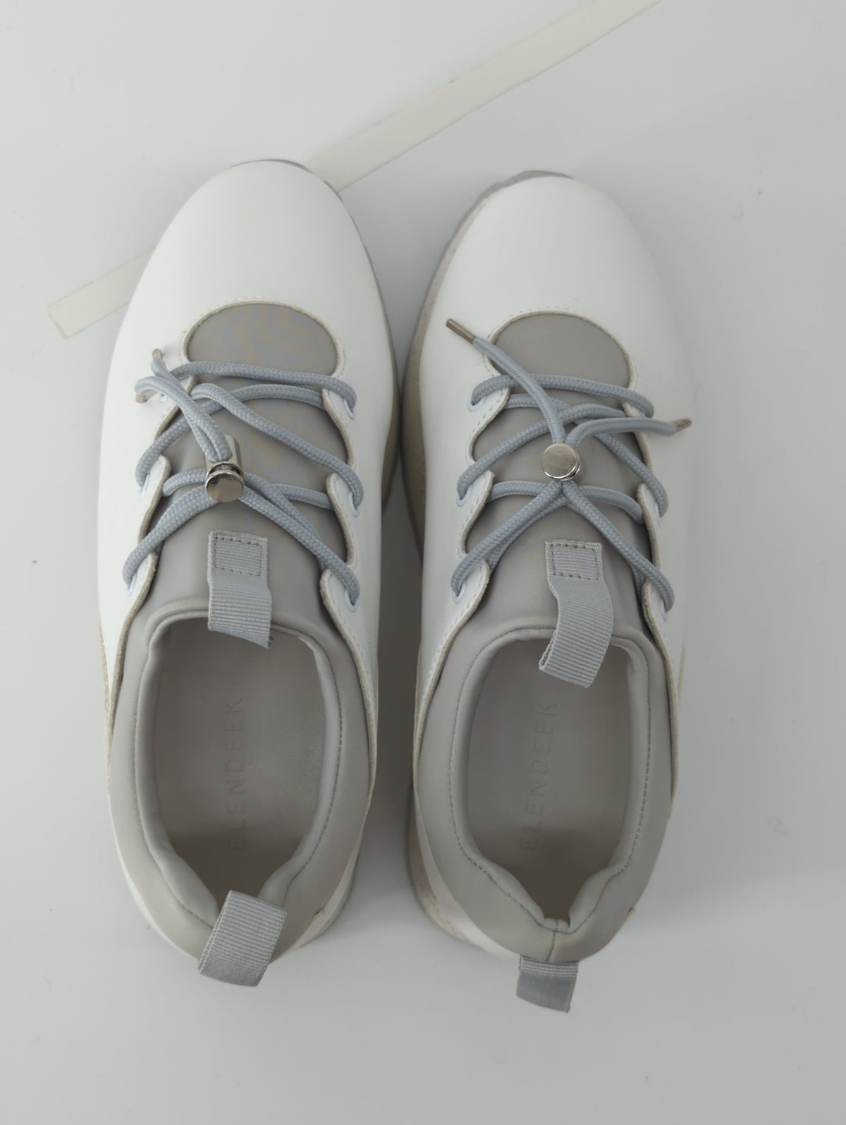 FAKE LEATHER SNEAKERS