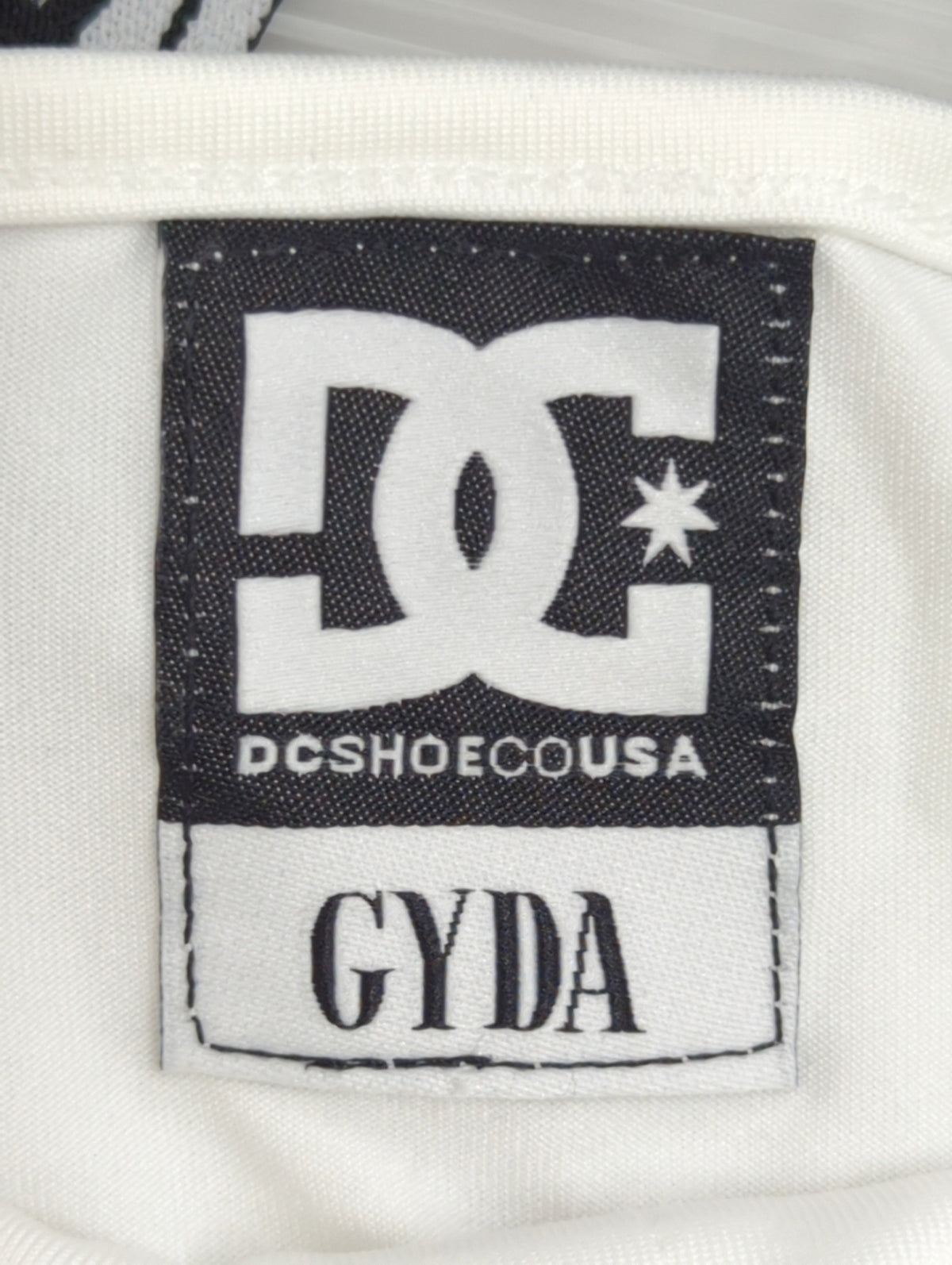 GYDA×DC LOGOテープBACKクロス ビスチェ