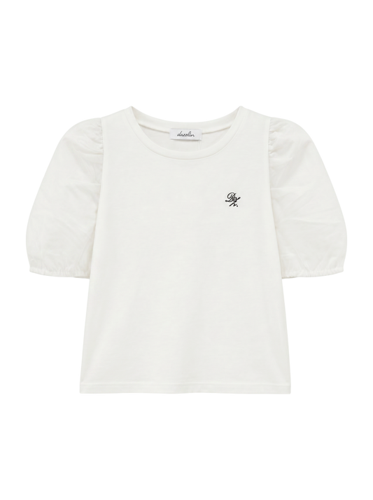 エンブロイダリーワンポイントTシャツ