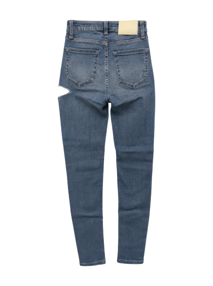 M/W SIDE RIPPEDスキニーデニムパンツ