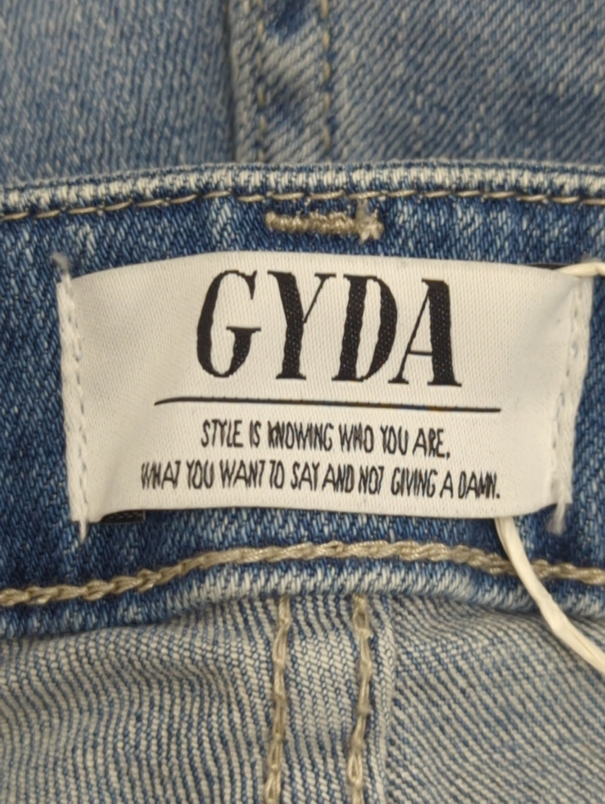 M/W SIDE RIPPEDスキニーデニムパンツ