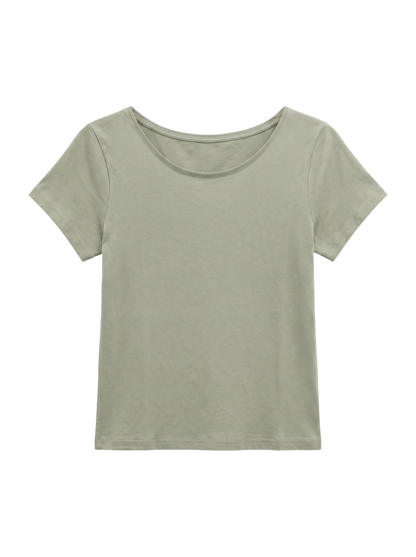 オーガビッツコットンバックオープンTee