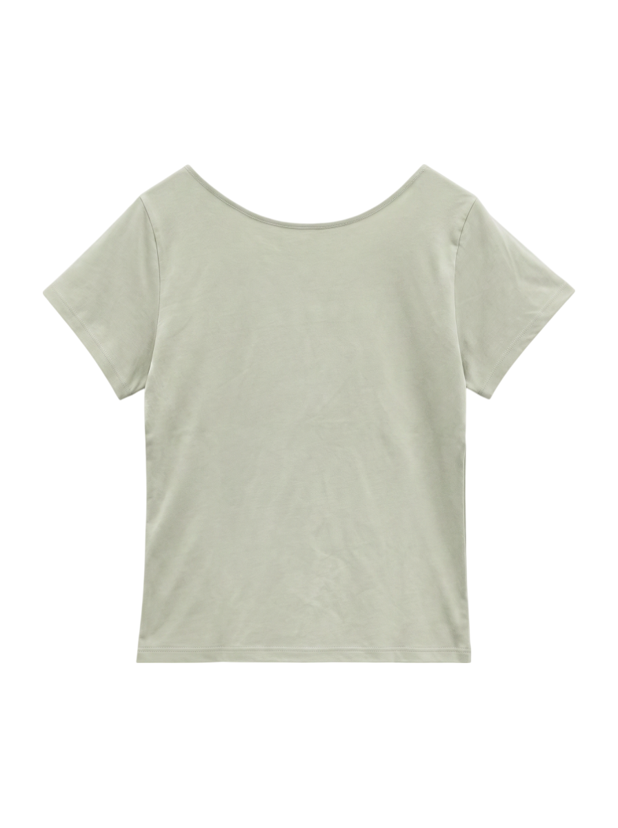 オーガビッツコットンバックオープンTee