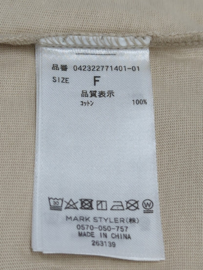 ロゴミニマルTシャツ