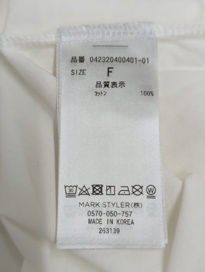 2WAYオーバーシャツ