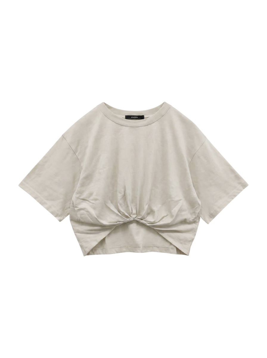 インサイドクロップドTシャツ