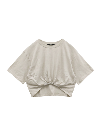 インサイドクロップドTシャツ