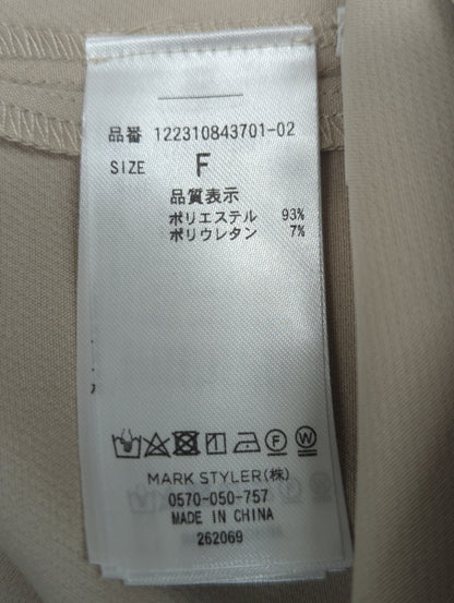MURUA_バックレースアップフレアスカート