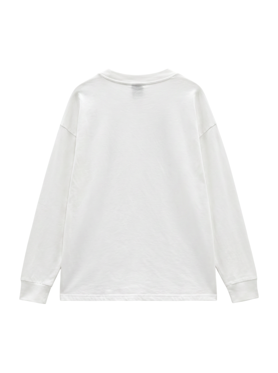 シューパッチロングスリーブTシャツ