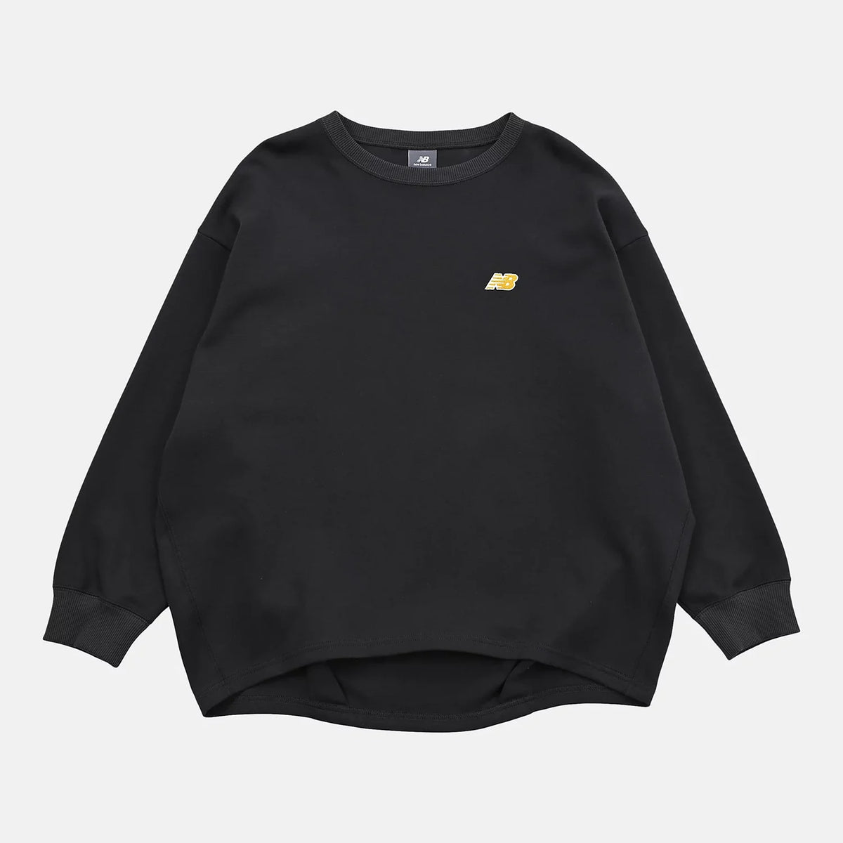 NB刺繍ダブルフェイスプルオーバー