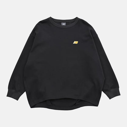 NB刺繍ダブルフェイスプルオーバー