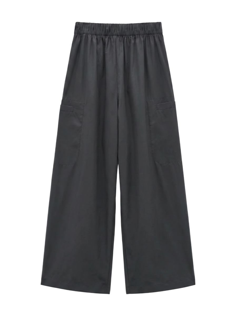 NB GREY ワイドパンツ