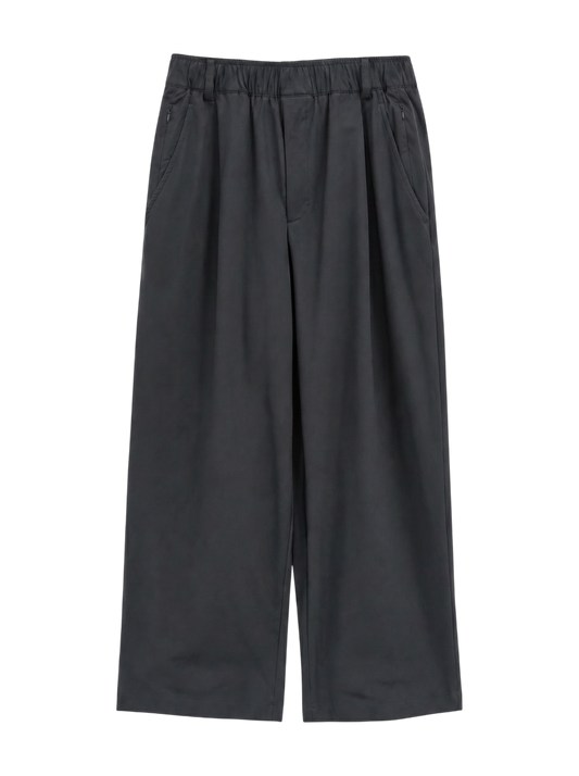 NB GREY ワイドパンツ