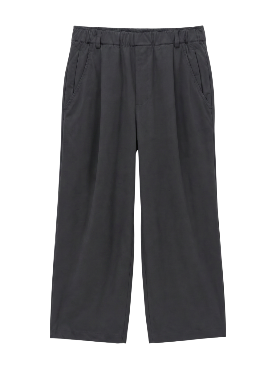 NB GREY ワイドパンツ