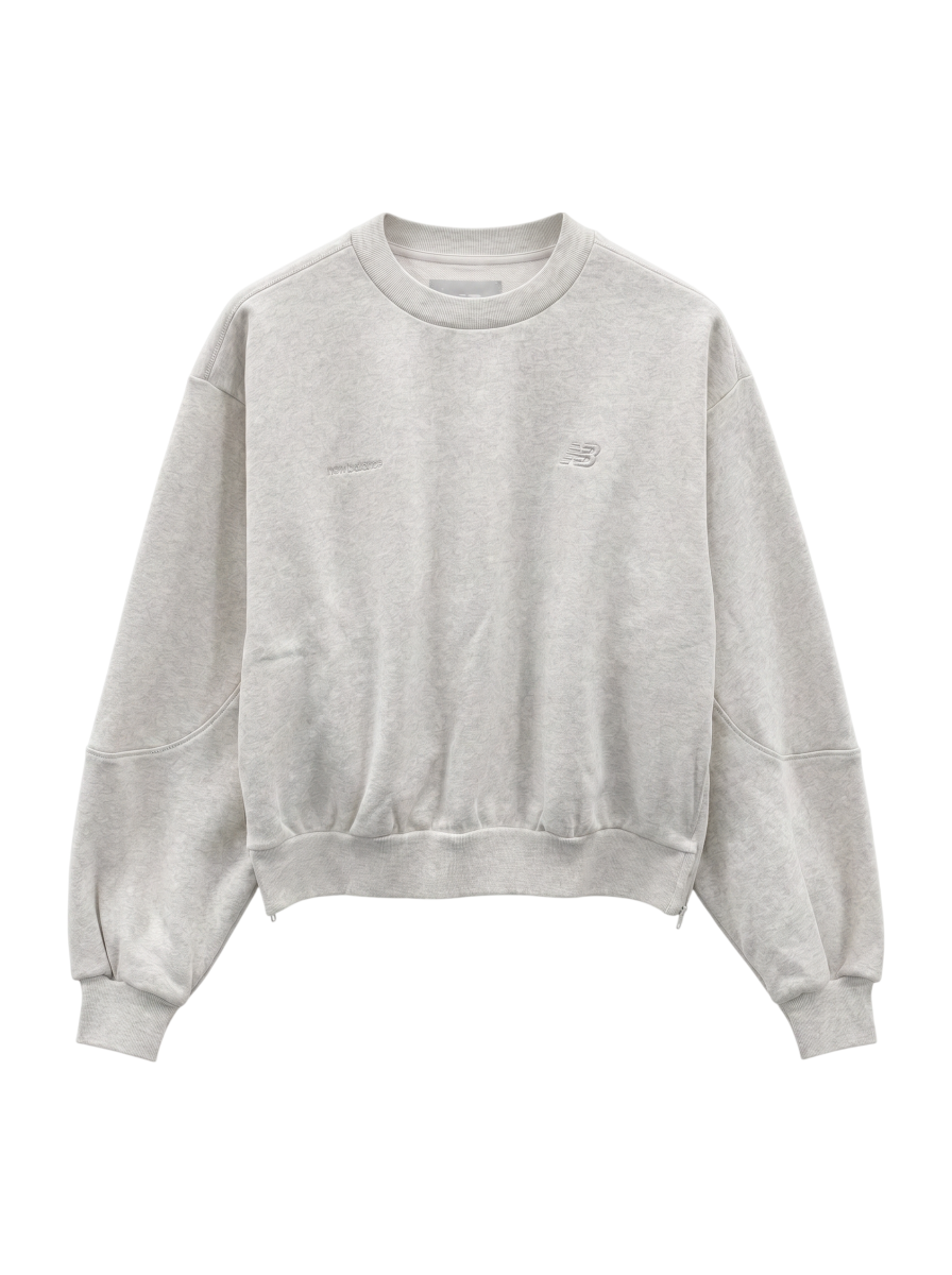 NB Grey クルースウェットシャツ