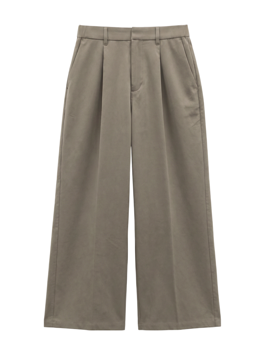 MET24 Tuck Wide Pants