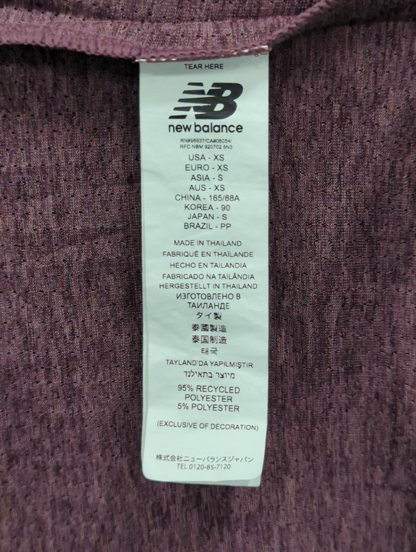 Athletics ランロングスリーブTシャツ