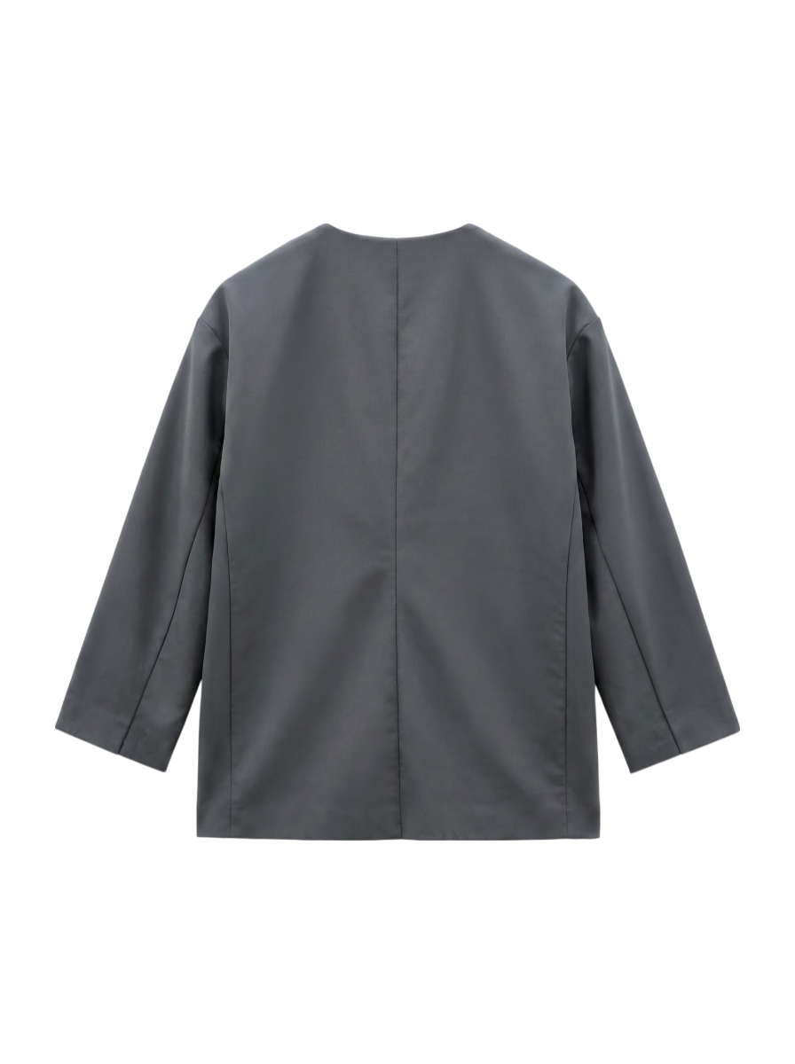 MET24 No Collar Jacket