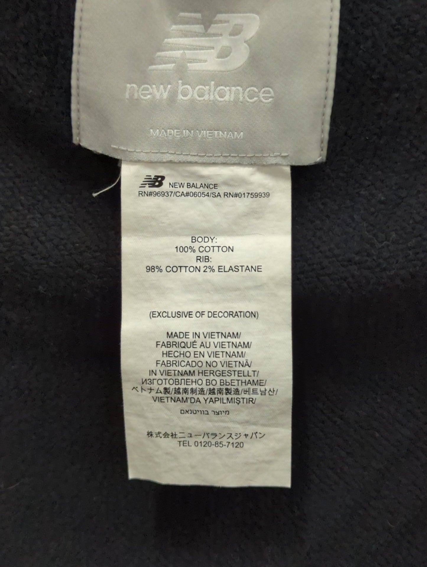 NB Grey クルースウェットシャツ