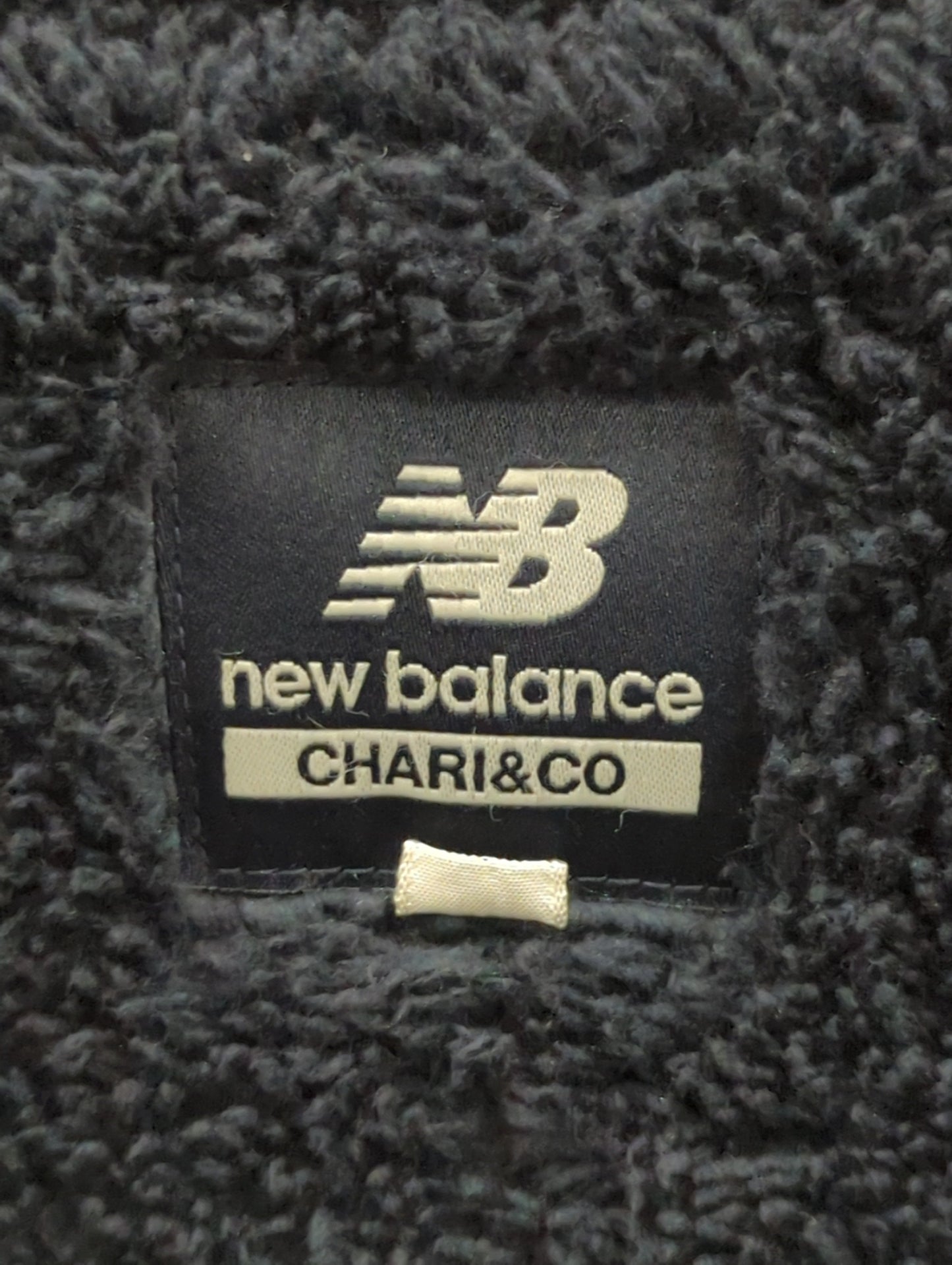 CHARI&CO×new balance×BEAMS T Fleece Retro Cardigan