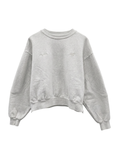 NB Grey クルースウェットシャツ