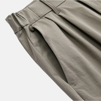 MET24 Tuck Slim Tapered Pants