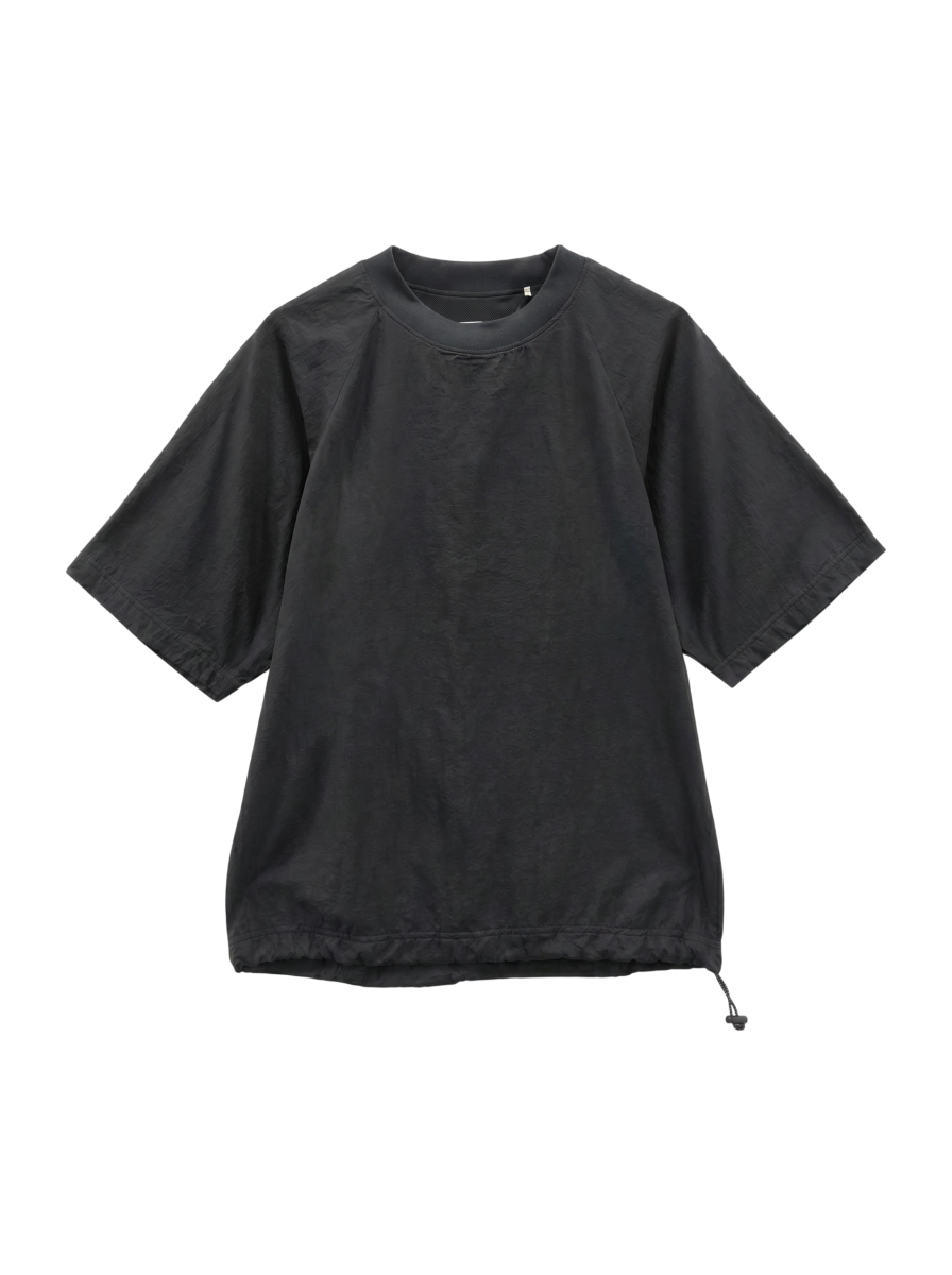 NB Grey ウーブン Tシャツ