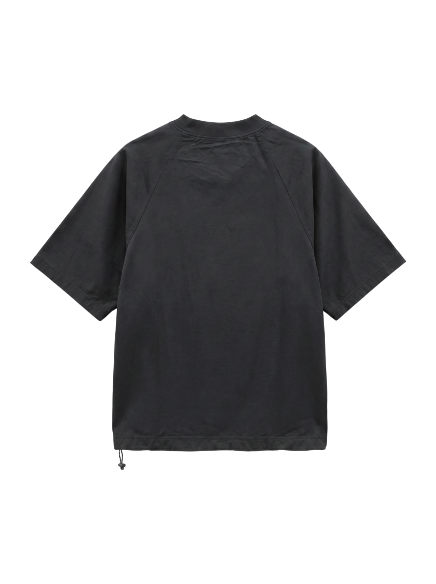 NB Grey ウーブン Tシャツ