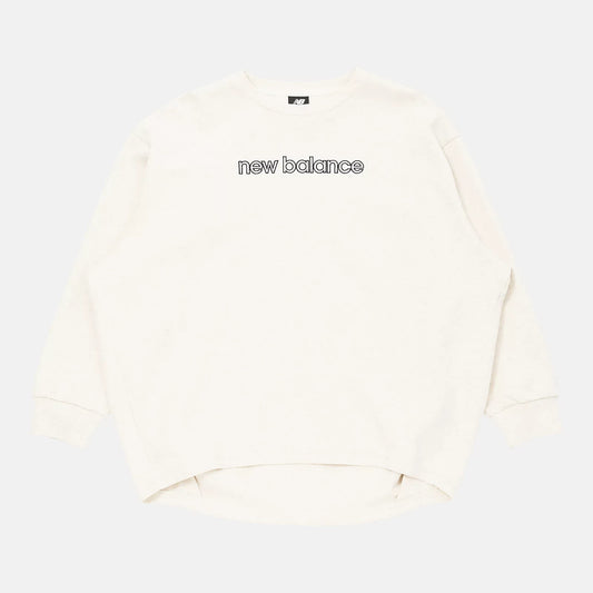 ダブルフェイスラウンドテイルプルオーバー