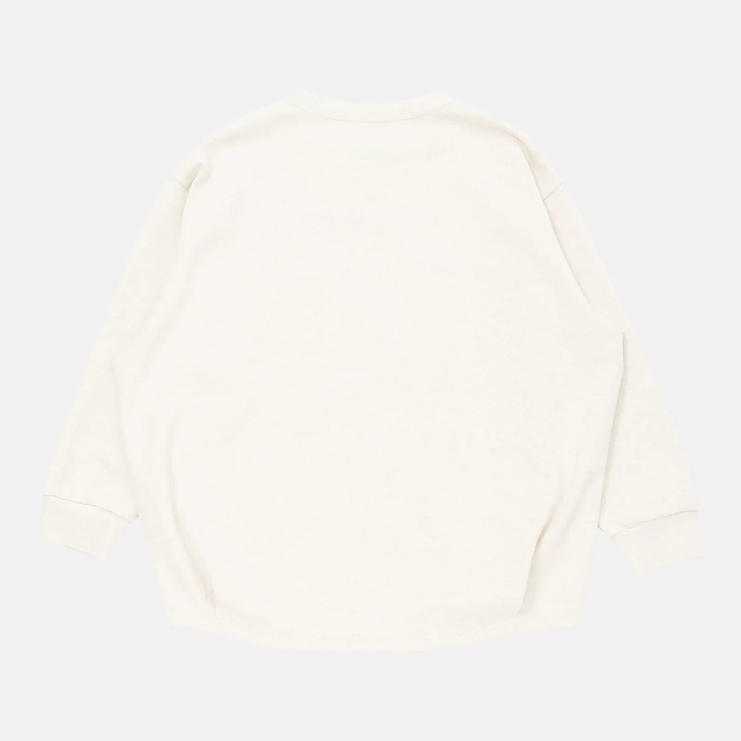 ダブルフェイスラウンドテイルプルオーバー