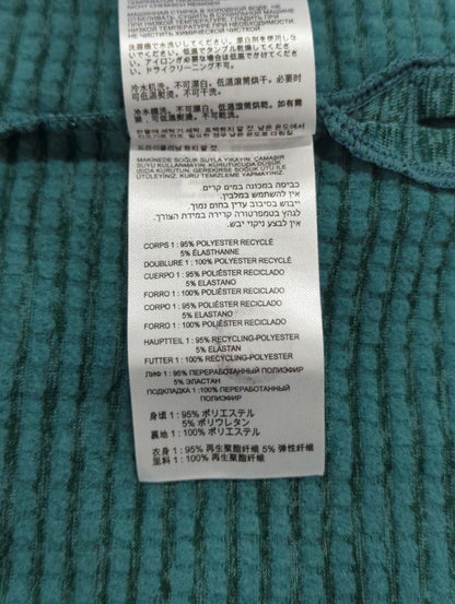 Heat Grid クオータージップトップ