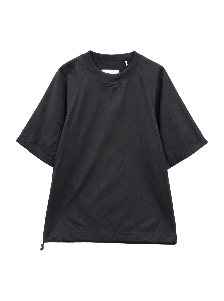 NB Grey ウーブン Tシャツ