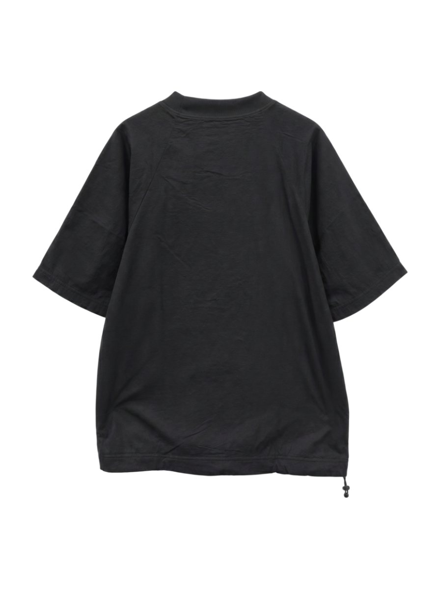 NB Grey ウーブン Tシャツ