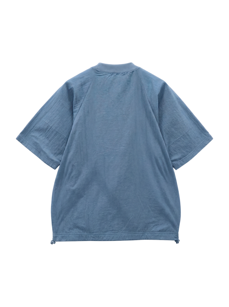 NB Grey ウーブン Tシャツ