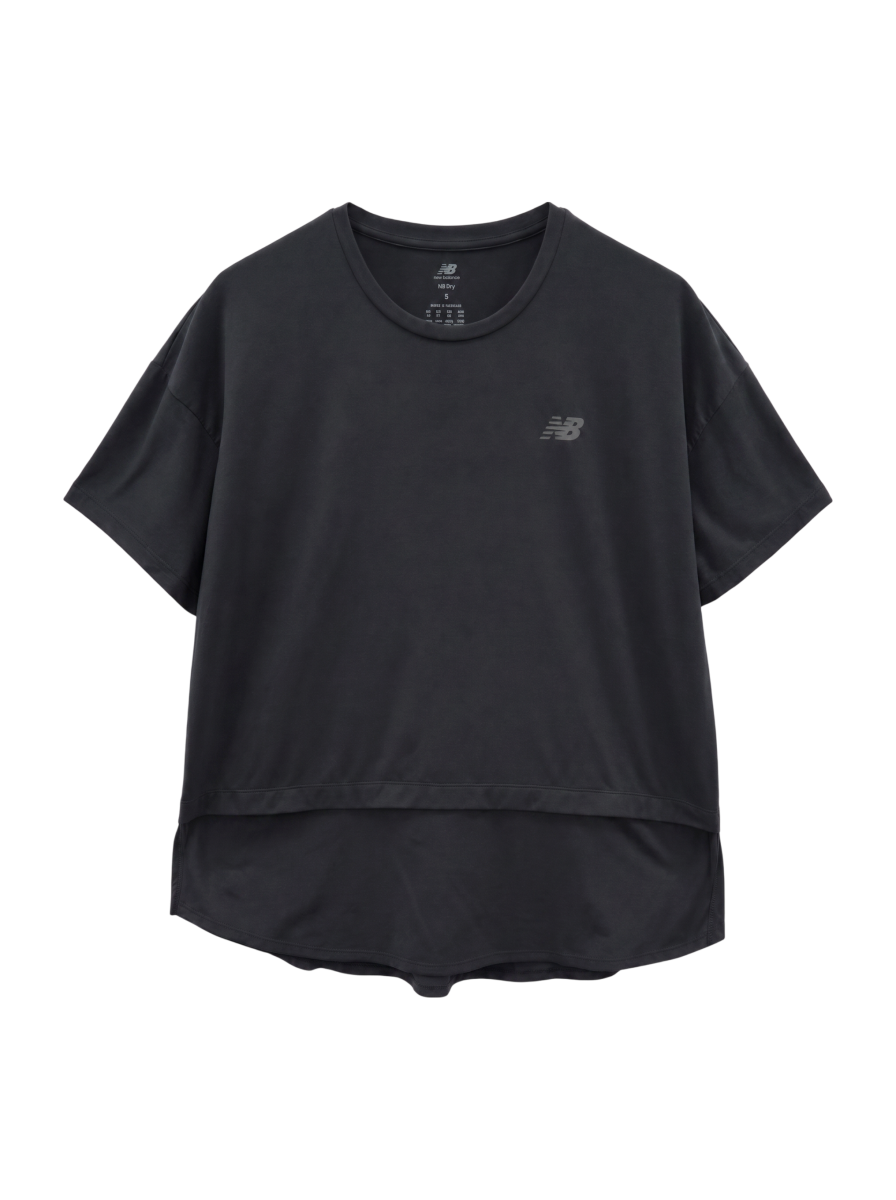 Seasonal Drapy オーバーサイズドショートスリーブTシャツ
